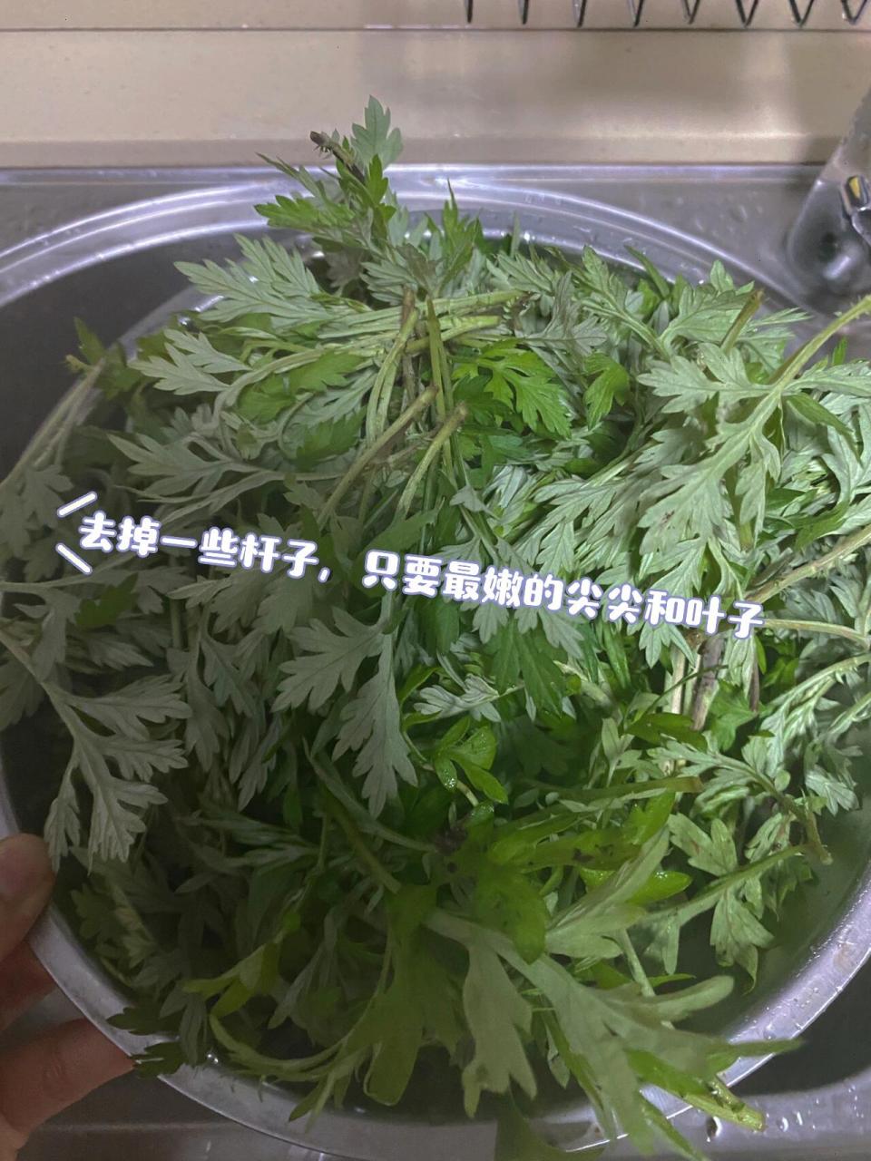 这种绿得发慌的青团是正常的吗?