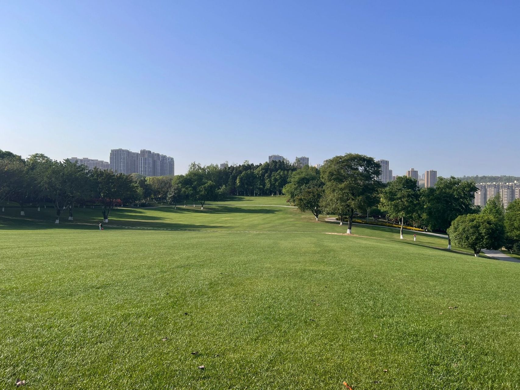 渝北中央公园|遛娃耍水 渝北中央公园除了大草坪,居然还有这么个宝藏