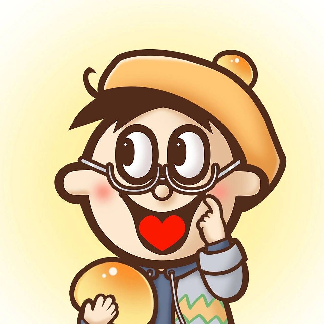 旺仔系列头像～红橙黄绿青蓝紫齐啦 可爱的旺仔呀.