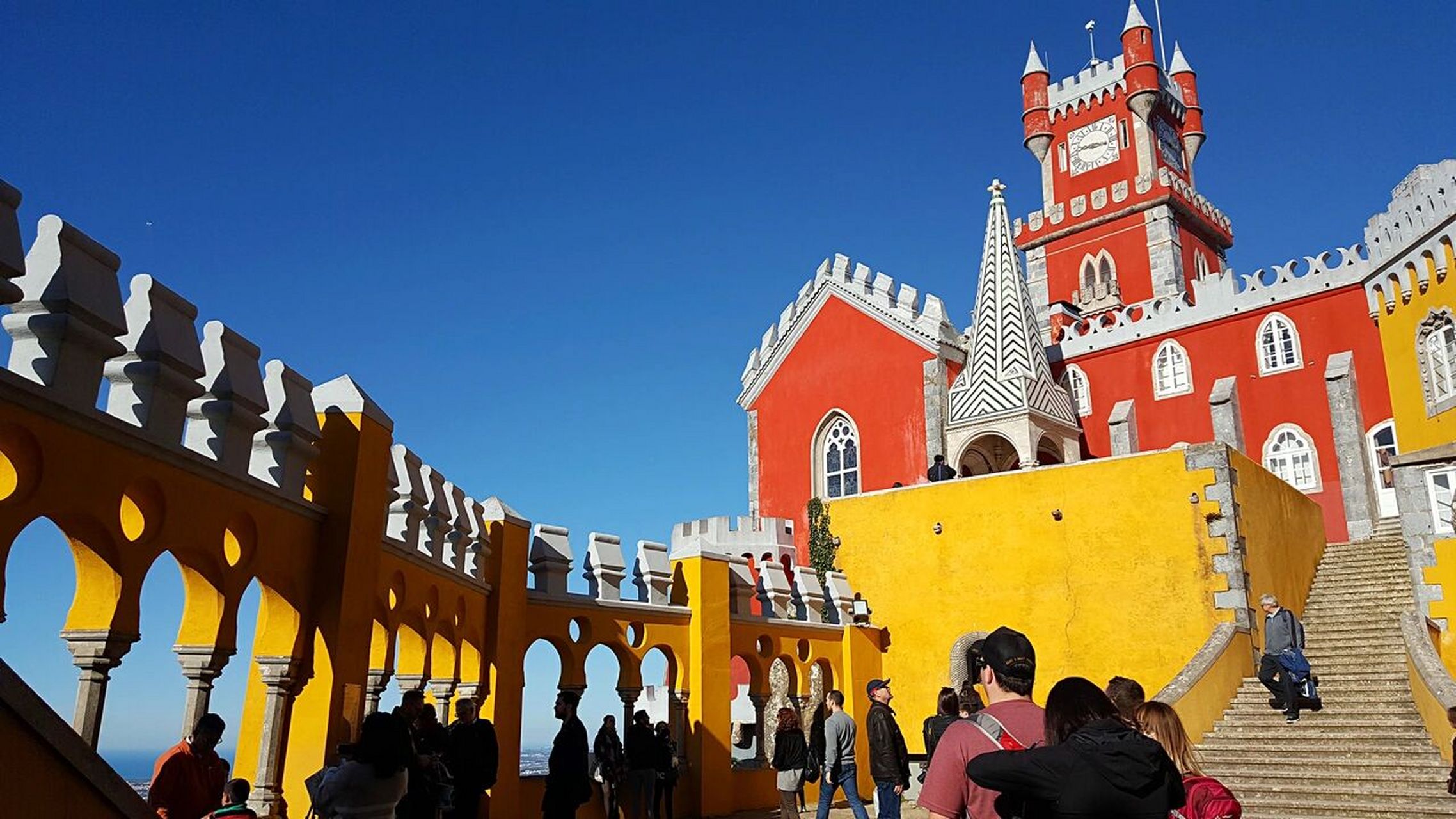 palácio de pena 佩纳宫 9195最大的规模的古罗马建筑 汇聚了多