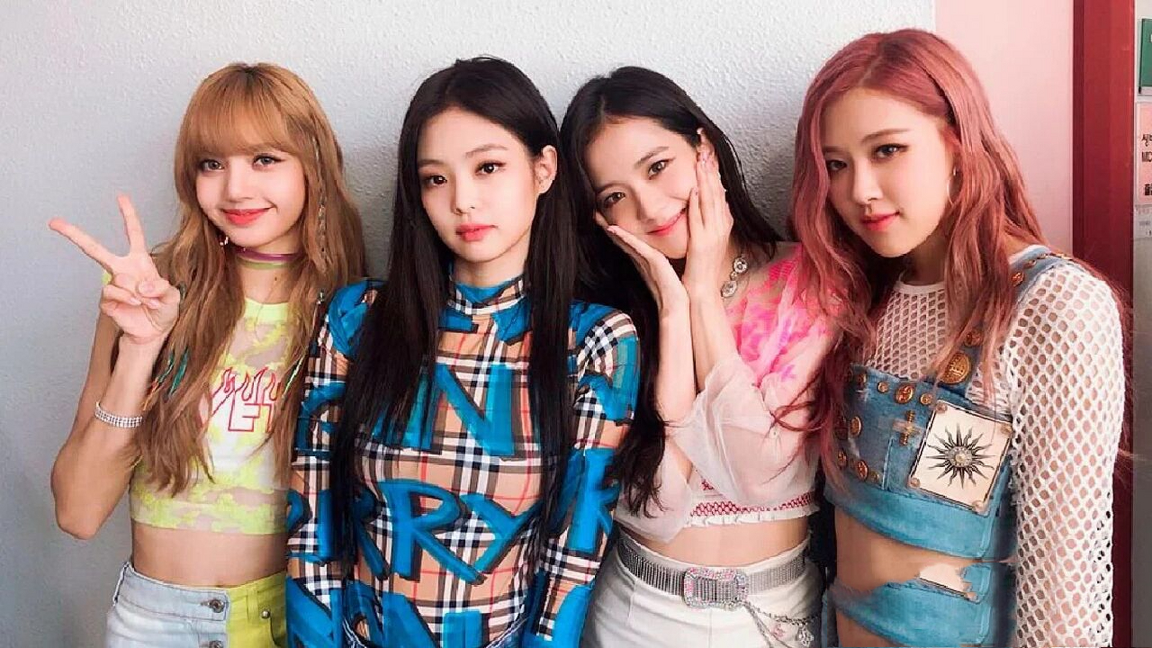 black pink绝美合照!