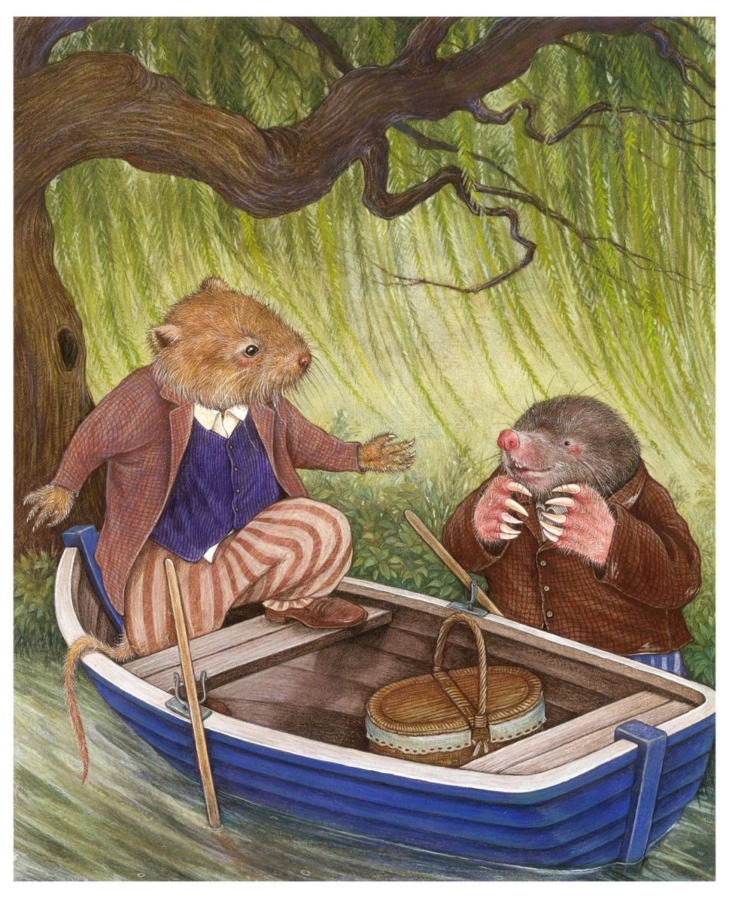 原创插画|柳林风声 9191919092099105