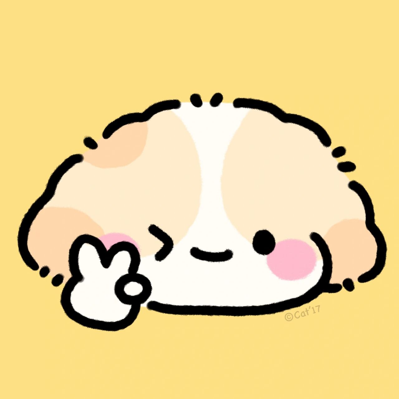 头像|比耶小动物9枚 比耶701570157015 (是谁点的小动物