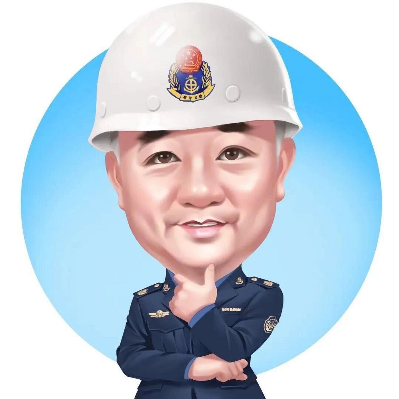 四十岁左右大叔头像,夸张幽默有内涵,换吗 画的这组中年大叔真人手绘