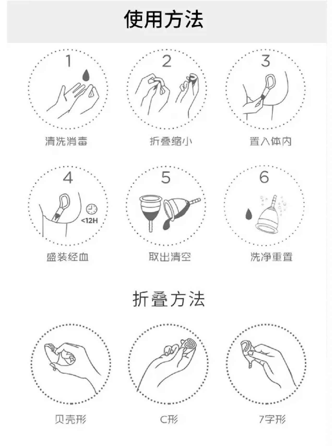 手把手教你怎么用月经杯