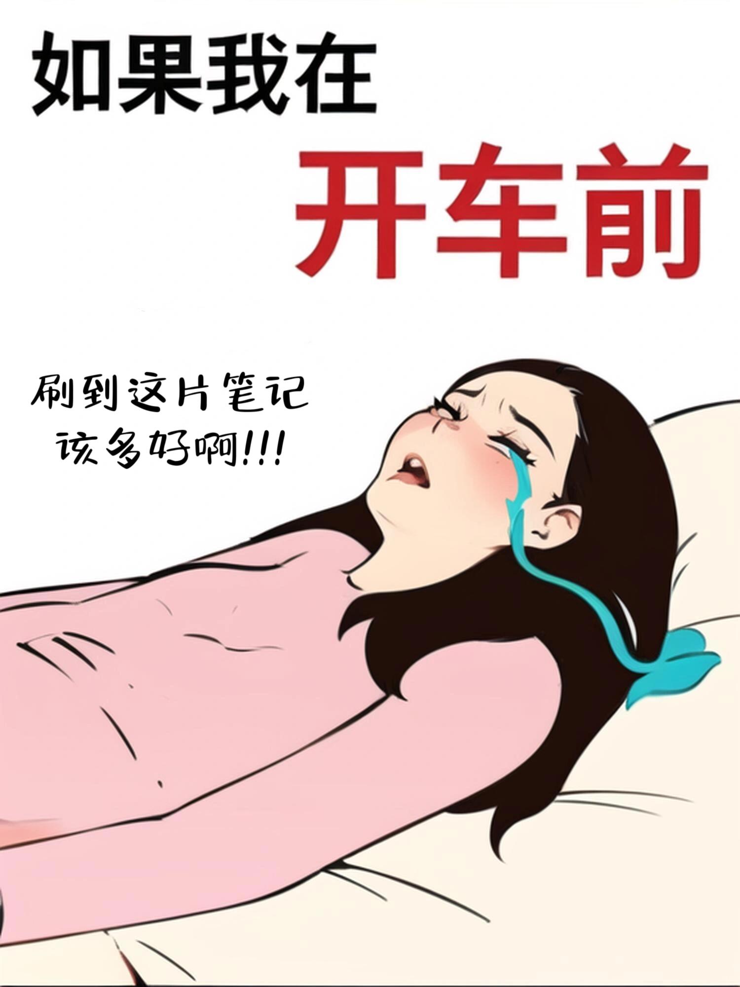 开车过程漫画图片大全图片