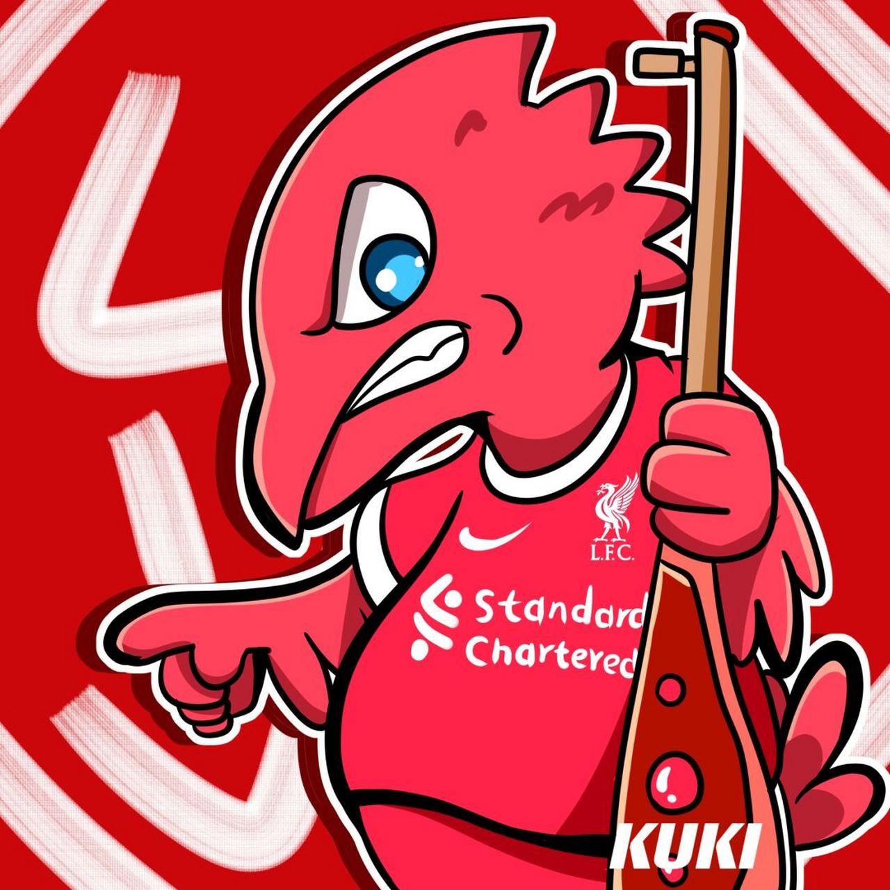 潮流艺术薯# #潮流艺术# #原创插画# #插画# #头像# #足球# #英超