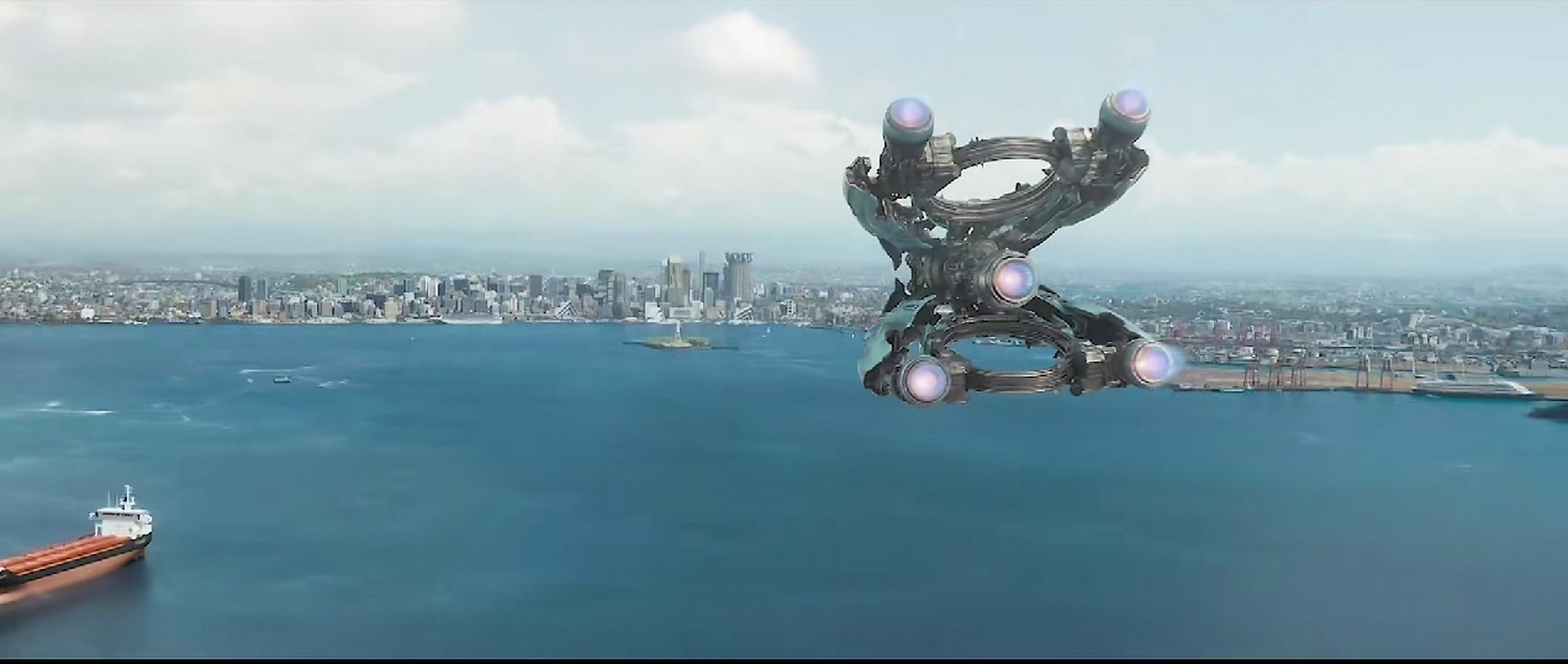 《银河护卫队3》这个飞船的外形蛮有意思的,有人说是核桃夹,有人说是