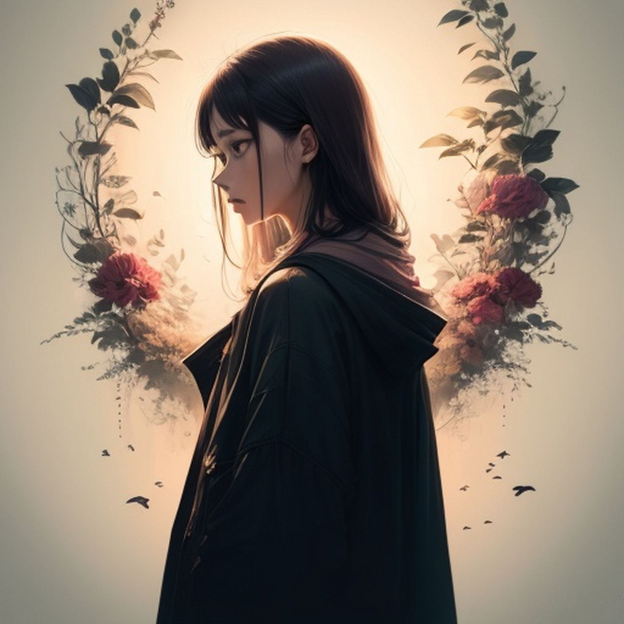 生活手记# 红颜一笑似花开,鲜花映衬花失色.