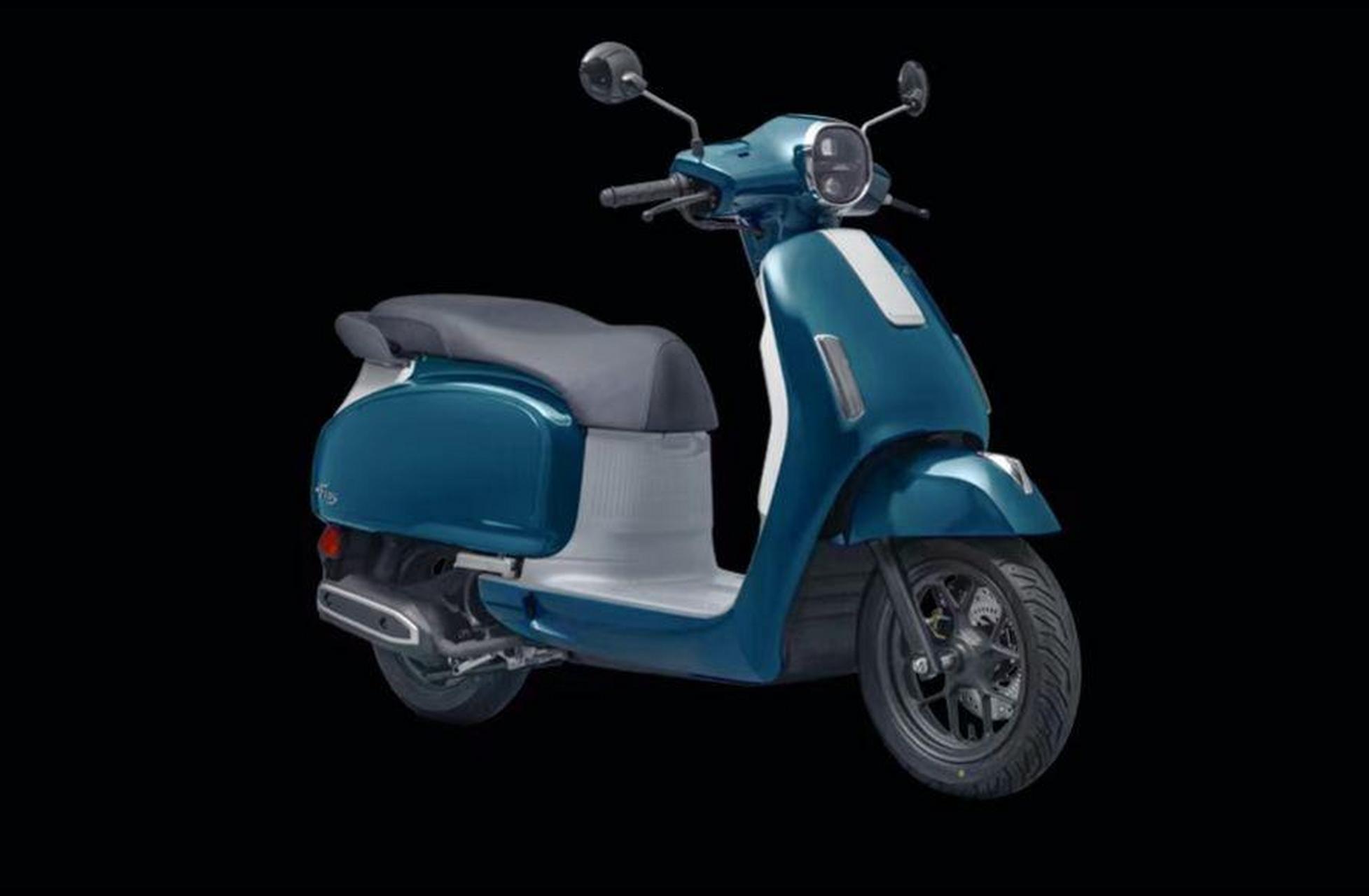 五羊本田 时尚复古f125踏板,出厂自带: 手把加热,智能尾箱,abs,怠速启