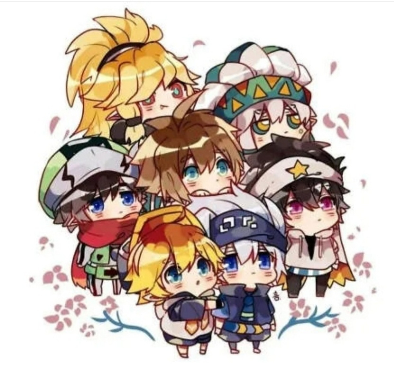 全员照片来了 凹凸世界全员照片来了,就差一些了