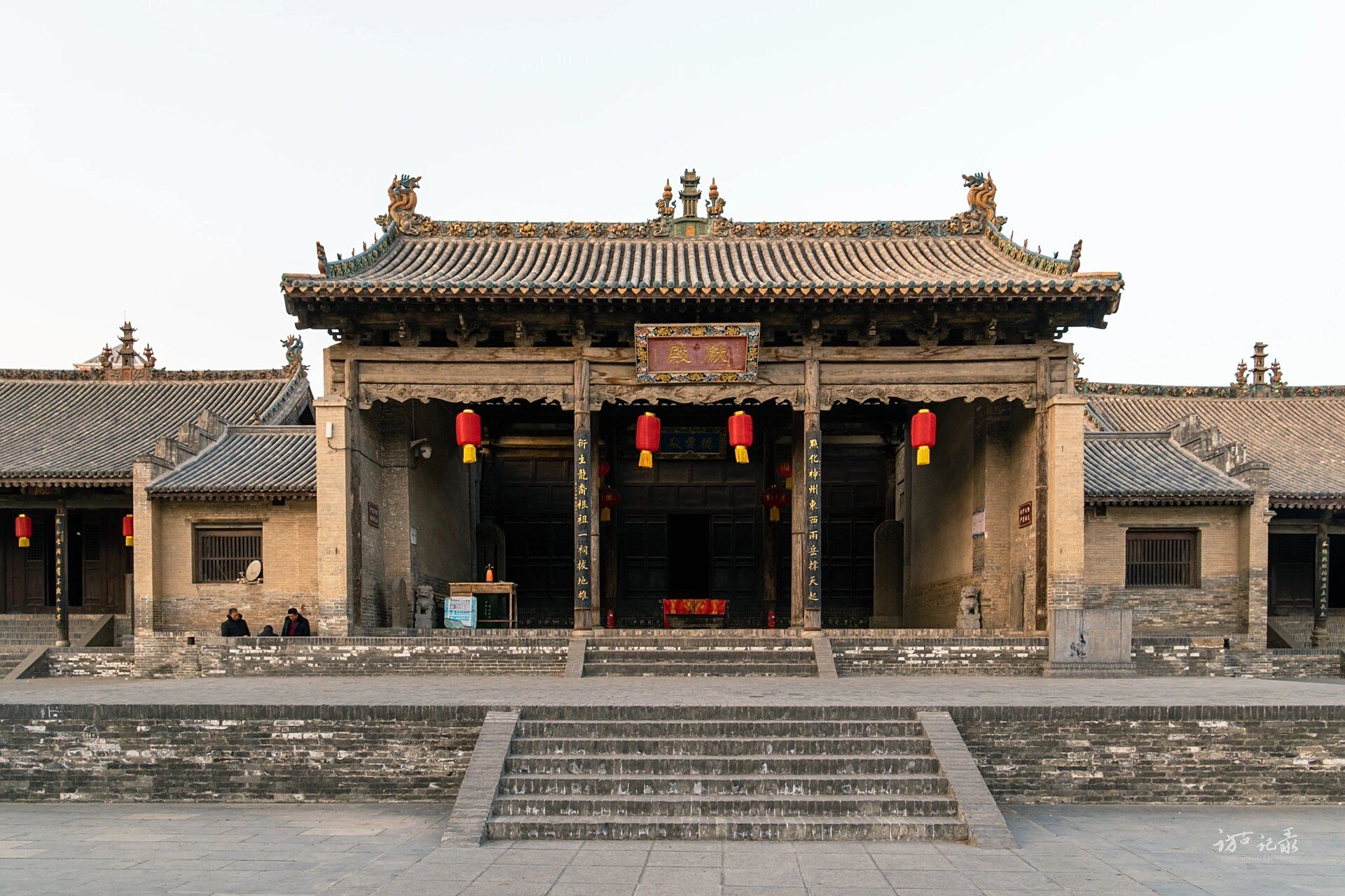 山西|河津台头庙  台头庙是一座主祭东岳帝兼祀道教诸神的庙宇,始建