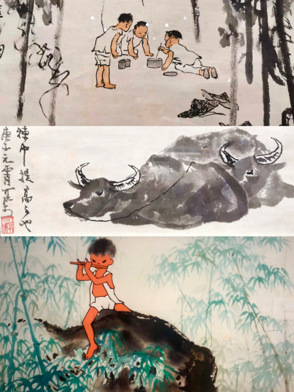 博物馆奇遇记|水墨动画『牧笛』与李可染的牛 《牧笛》 90上映时间