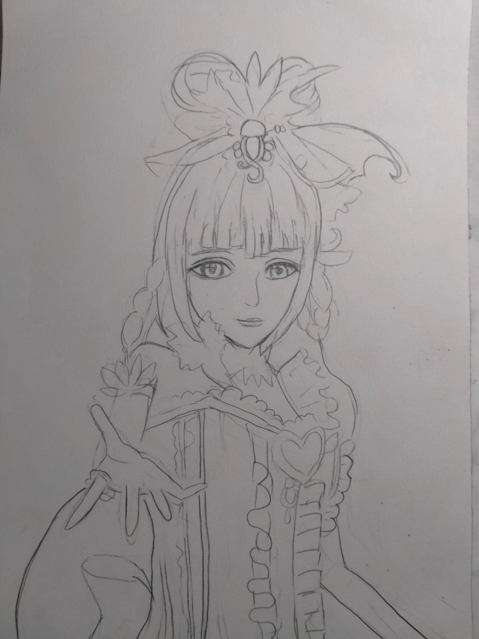 叶罗丽.画王默,画丑勿喷,临摹很差😭    乱死了