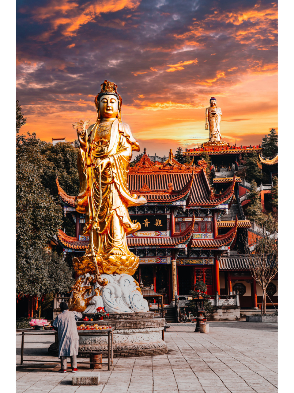 成都新津免门票百年寺庙,地铁直达|白云寺 新津有座600多年的寺庙,始