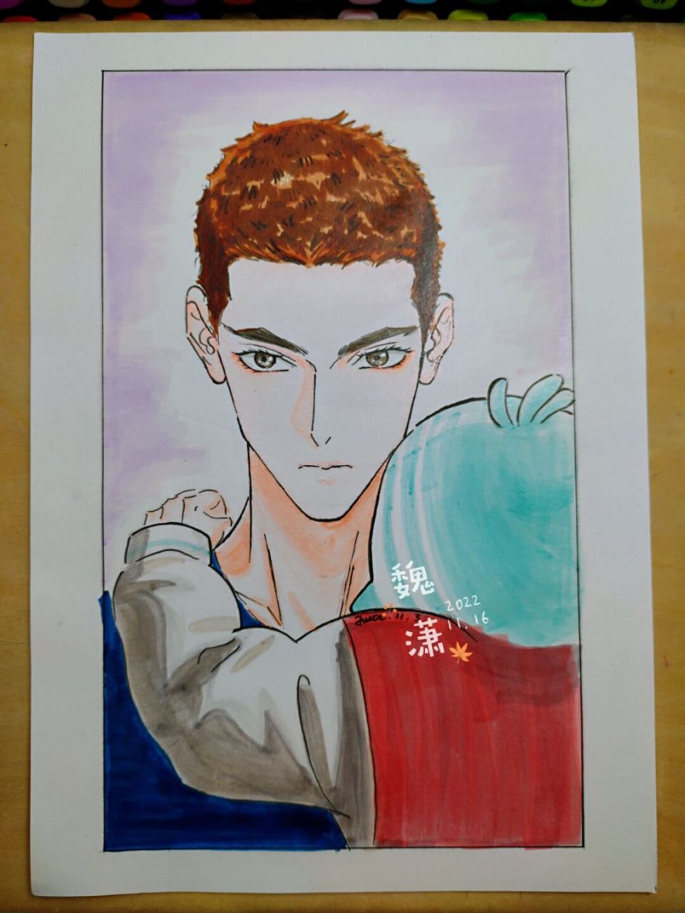 马克笔教程# #撒野蒋丞顾飞# #顾飞# #蒋丞# #马克笔漫画人物##漫画