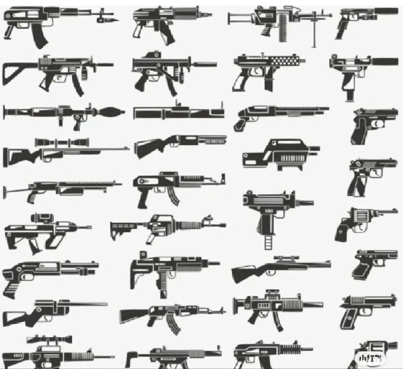 1000种武器简笔画图片