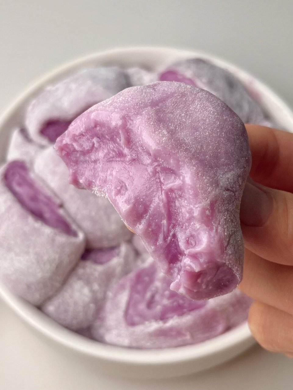 自制紫薯麻薯!真的巨巨好吃! 糯叽叽的口感非常非常好嚼!