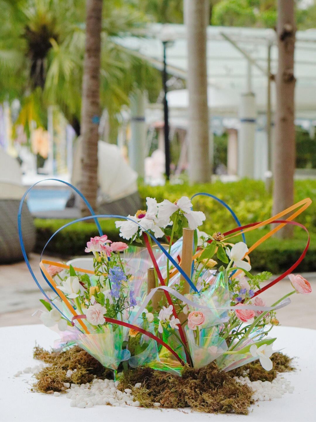 花艺教程|简单易学的高人气架构桌花