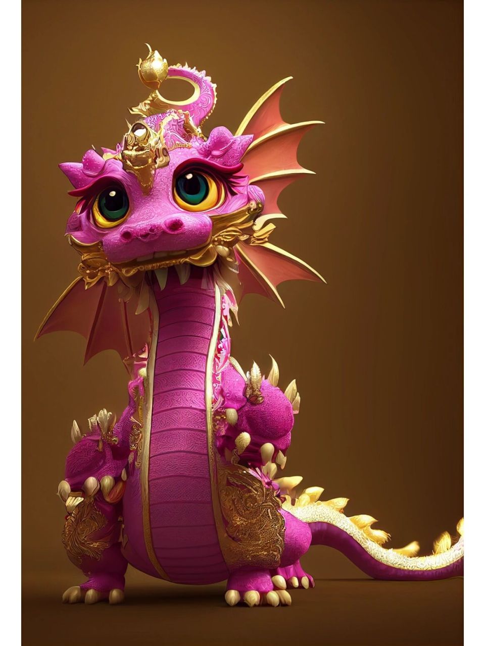 萌化的龙宝宝,有没有戳中你的7815 这套可爱憨萌的龙宝宝送给大家