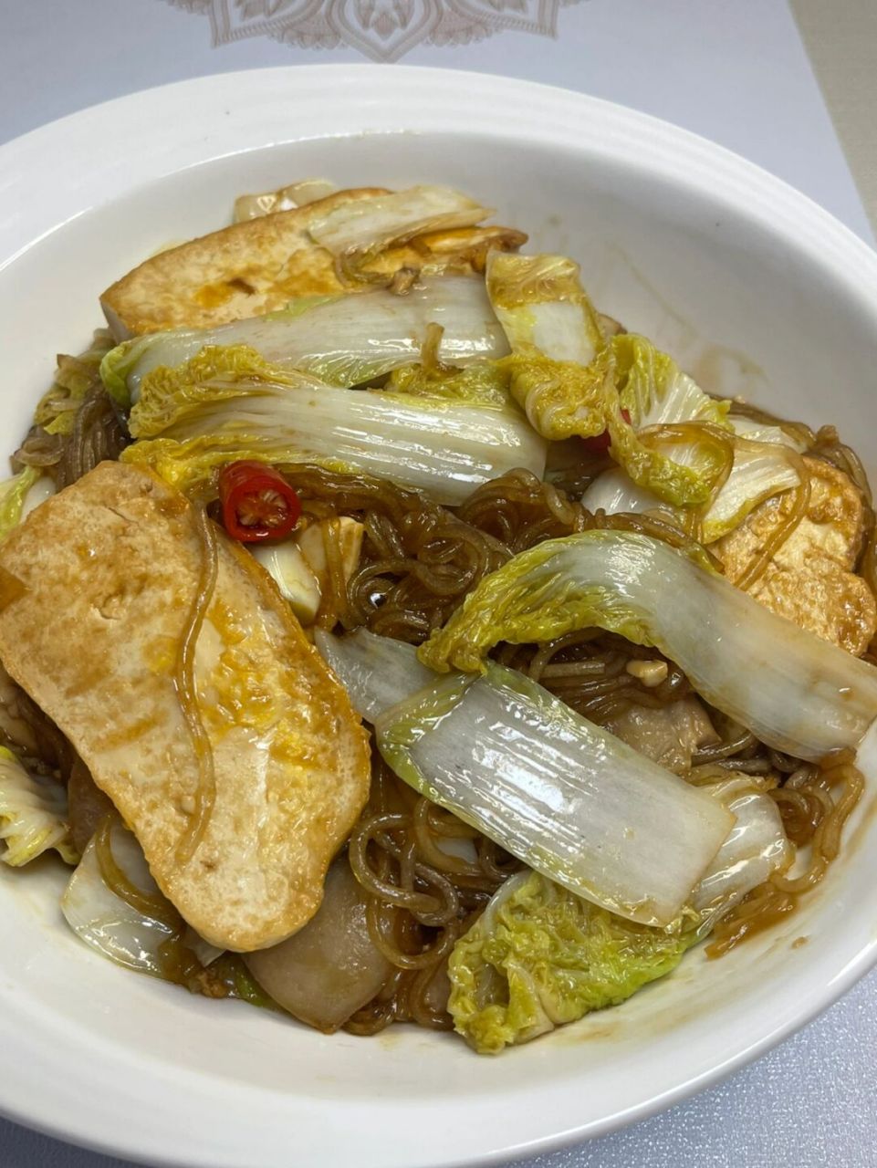 巨好吃的白菜豆腐炖粉条!素菜天花板! 就爱吃这口,热呼呼的真过瘾!