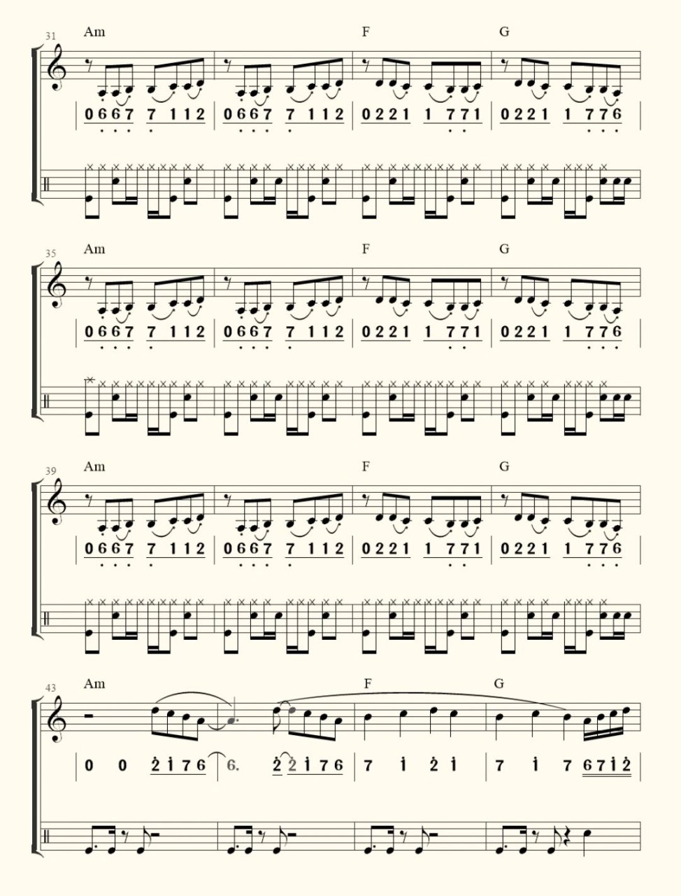 爆火小视频背景乐time back乐谱 十宗罪的插曲time back,某某短视频