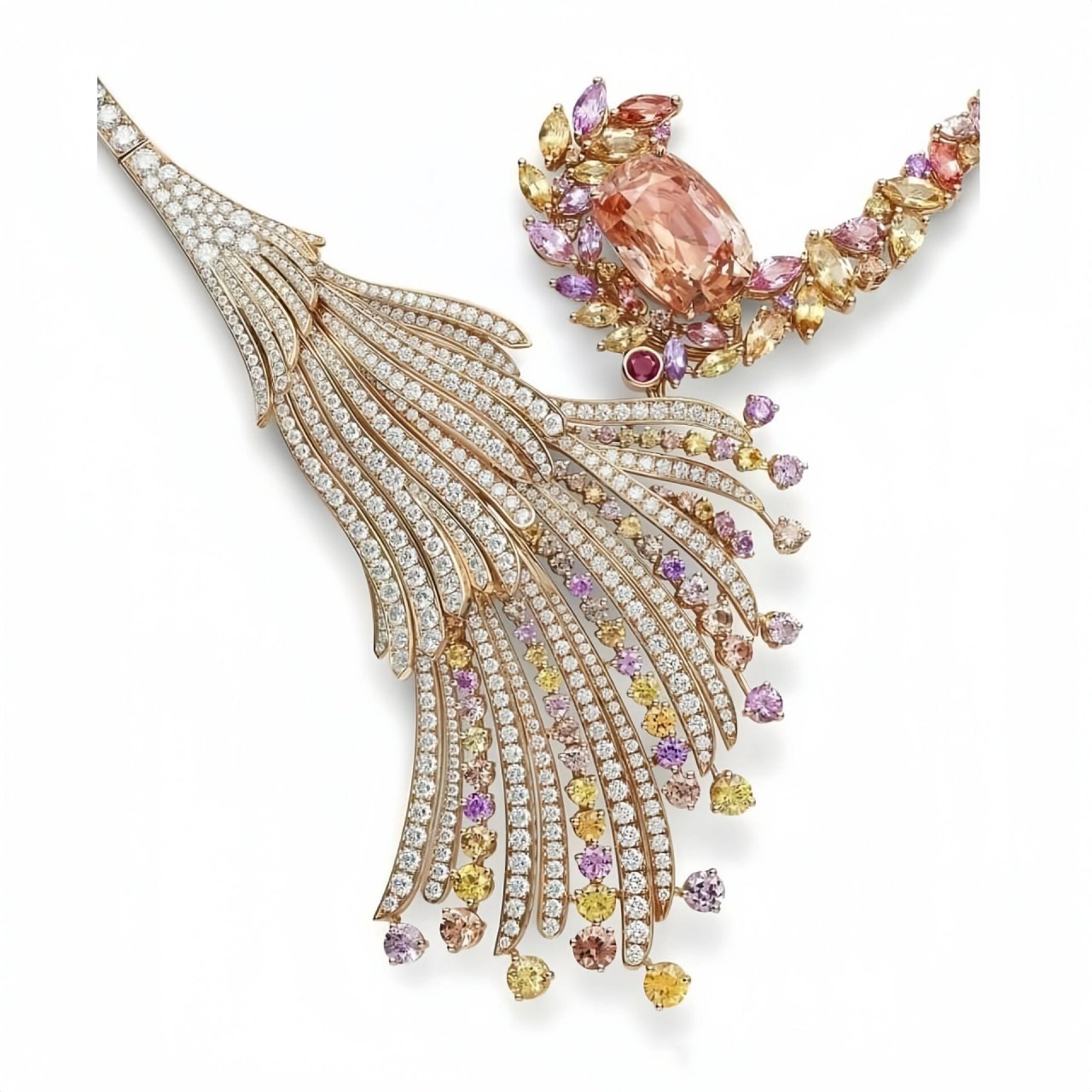 图16615-96615,瑞士珠宝商古柏林gübelin的"极光"高级珠宝