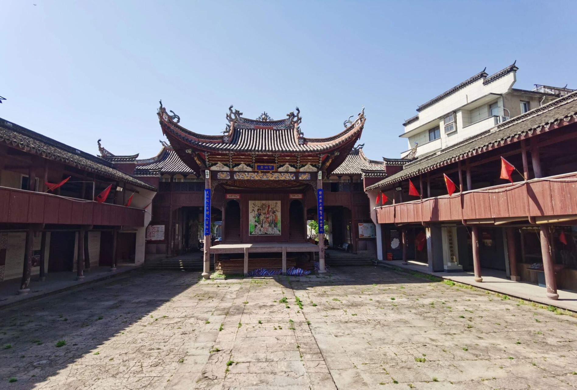 亭旁起义旧址 亭旁,浙江第一个苏维埃政府成立地.1928.5.