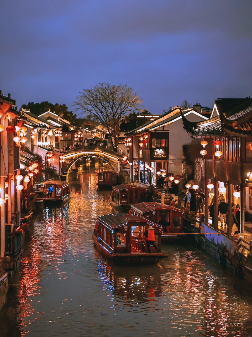 姑苏第一街|七里山塘的夜景打卡攻略96 去苏州旅行的人,应该没有人