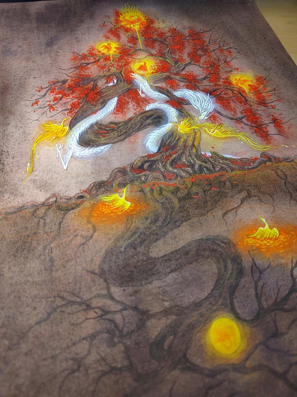 山海经 之 扶桑树 (汤谷上有扶桑,十日所浴,在黑齿北.