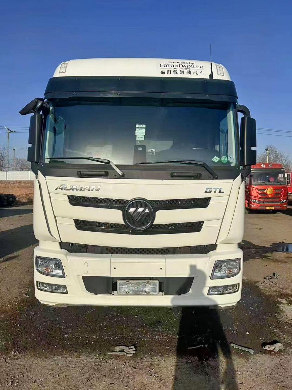 22年10月双燃料欧曼gtl460天燃气车头,cng,lng通用,带7个260cng碳纤维