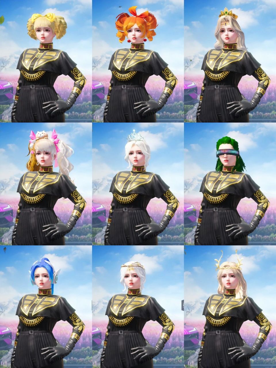 虽然我每次穿这套衣服都落地成盒(而且还是不同朋友的衣服)每一次!