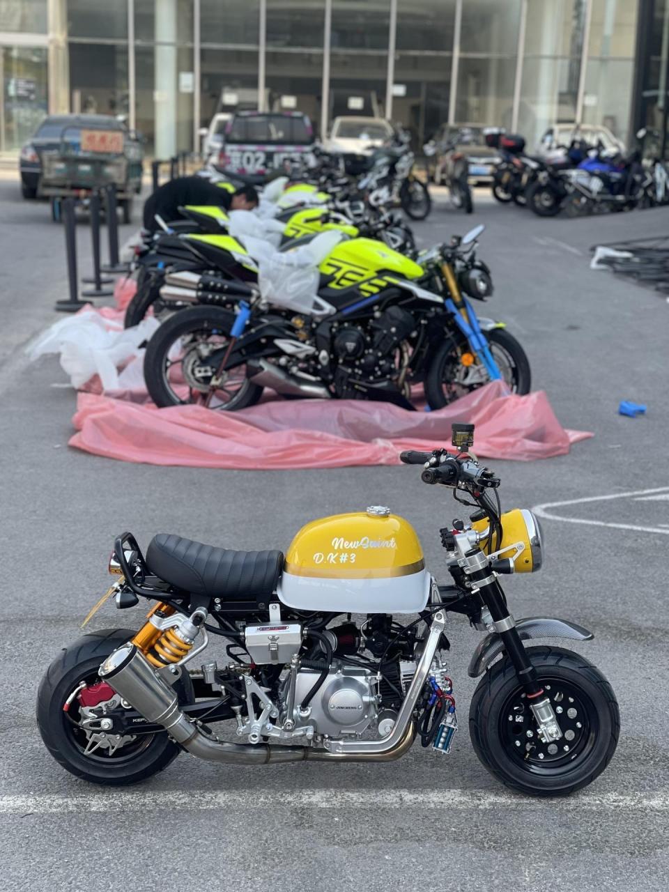 金城猴子 小金童 jc70 改装前后加宽.前后加宽套件 赏析#mini小猴子