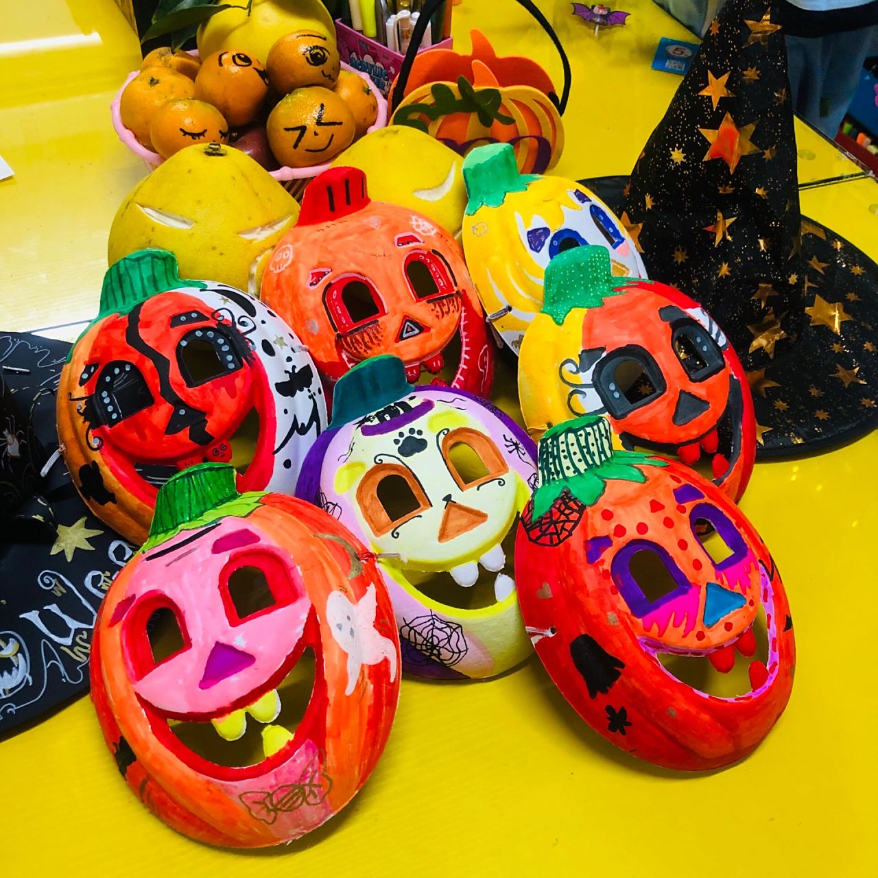 万圣节61南瓜99面具 不提倡洋节 但可以了解 并利用万圣节元素
