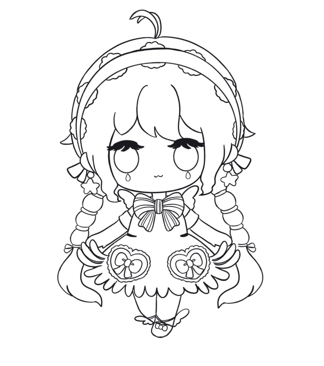 黑天鹅白天鹅 奥杰塔 简笔画 画画分解图 线稿,上色,铅笔图 迷你世界