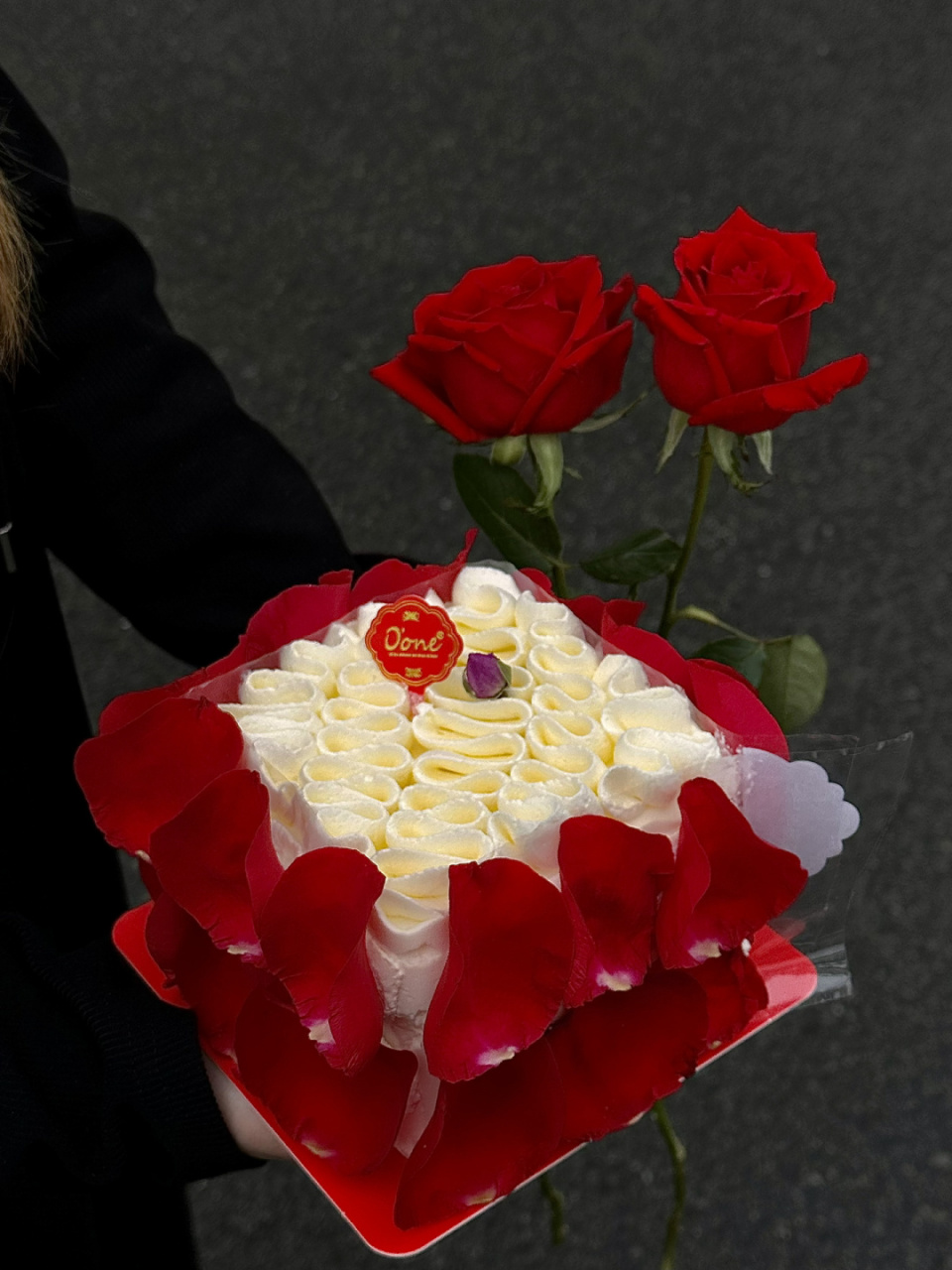 浪漫玫瑰蛋糕图片大全图片