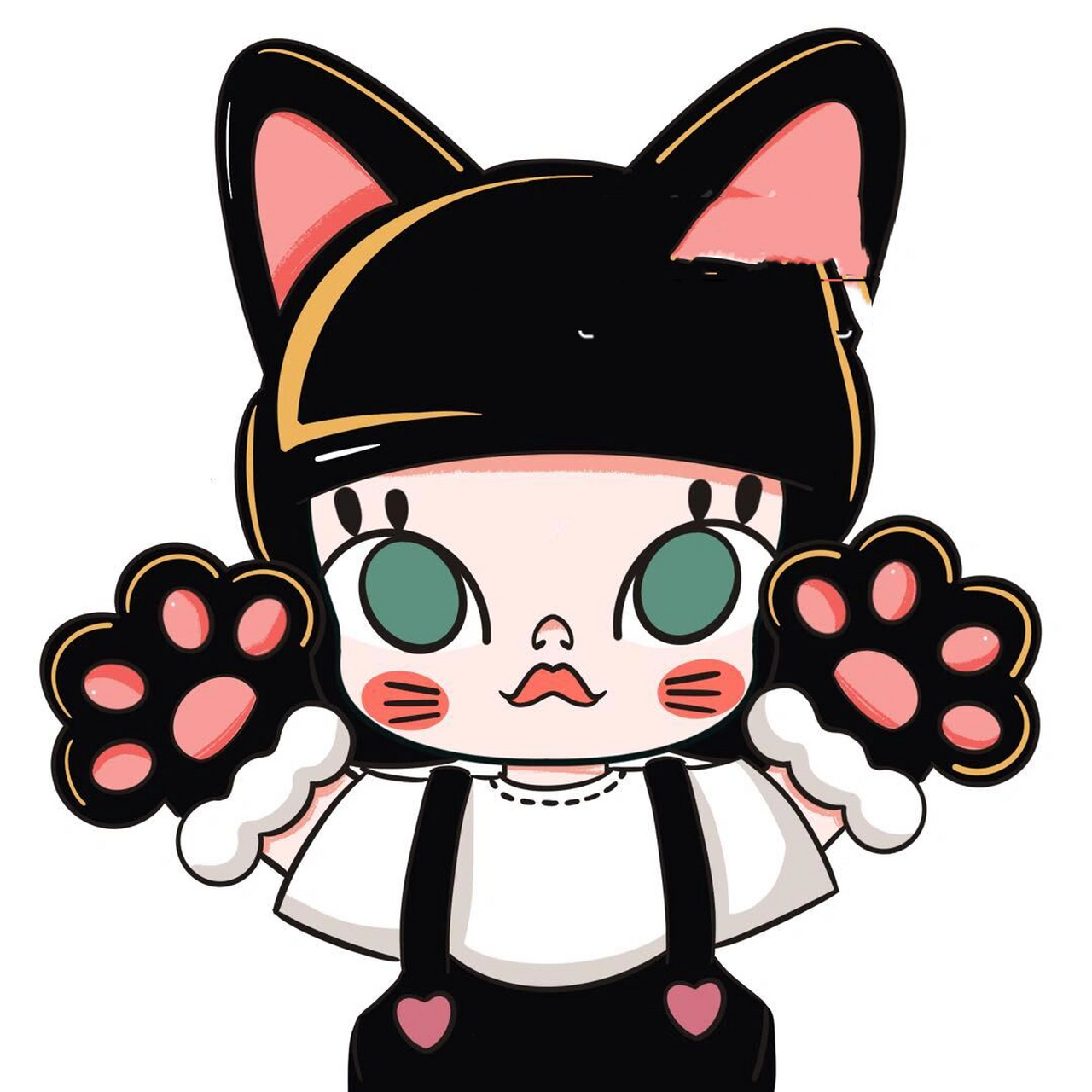 猫猫molly头像 泡泡玛特molly头像更新!