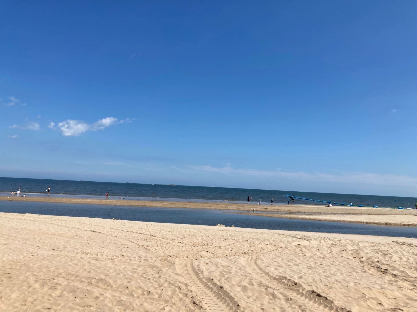 【秦皇岛-金梦海湾海滩】 这片海滩超级推荐,我愿称之为秦皇岛最棒的