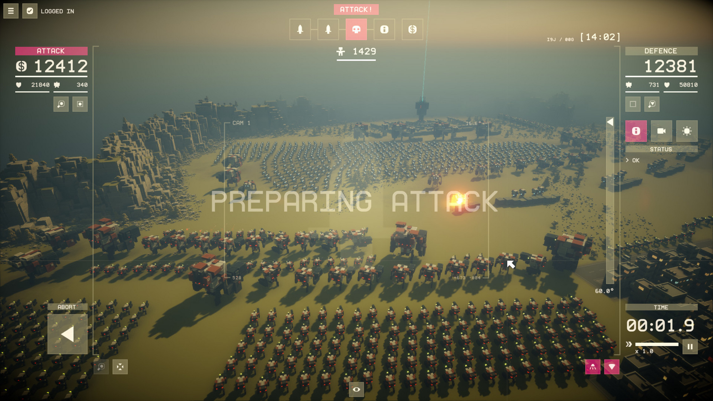 《battledroid》是一款体素风多人战斗模拟游戏,支持在线对战.