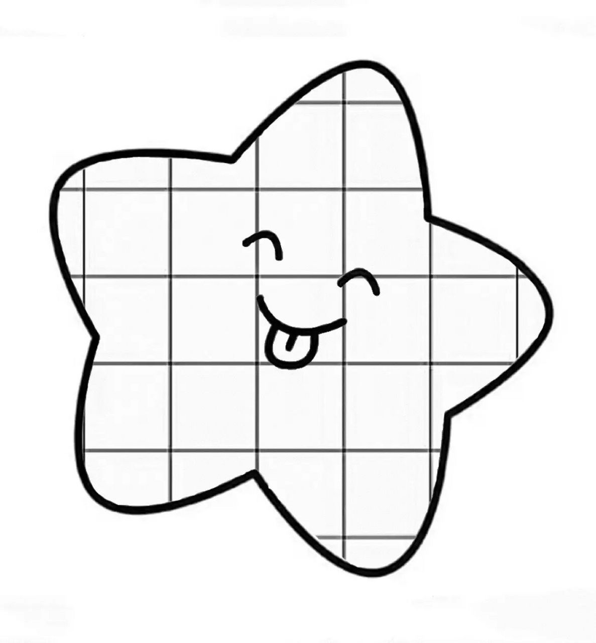 格子画可打印素材～从易到难 9315私原图