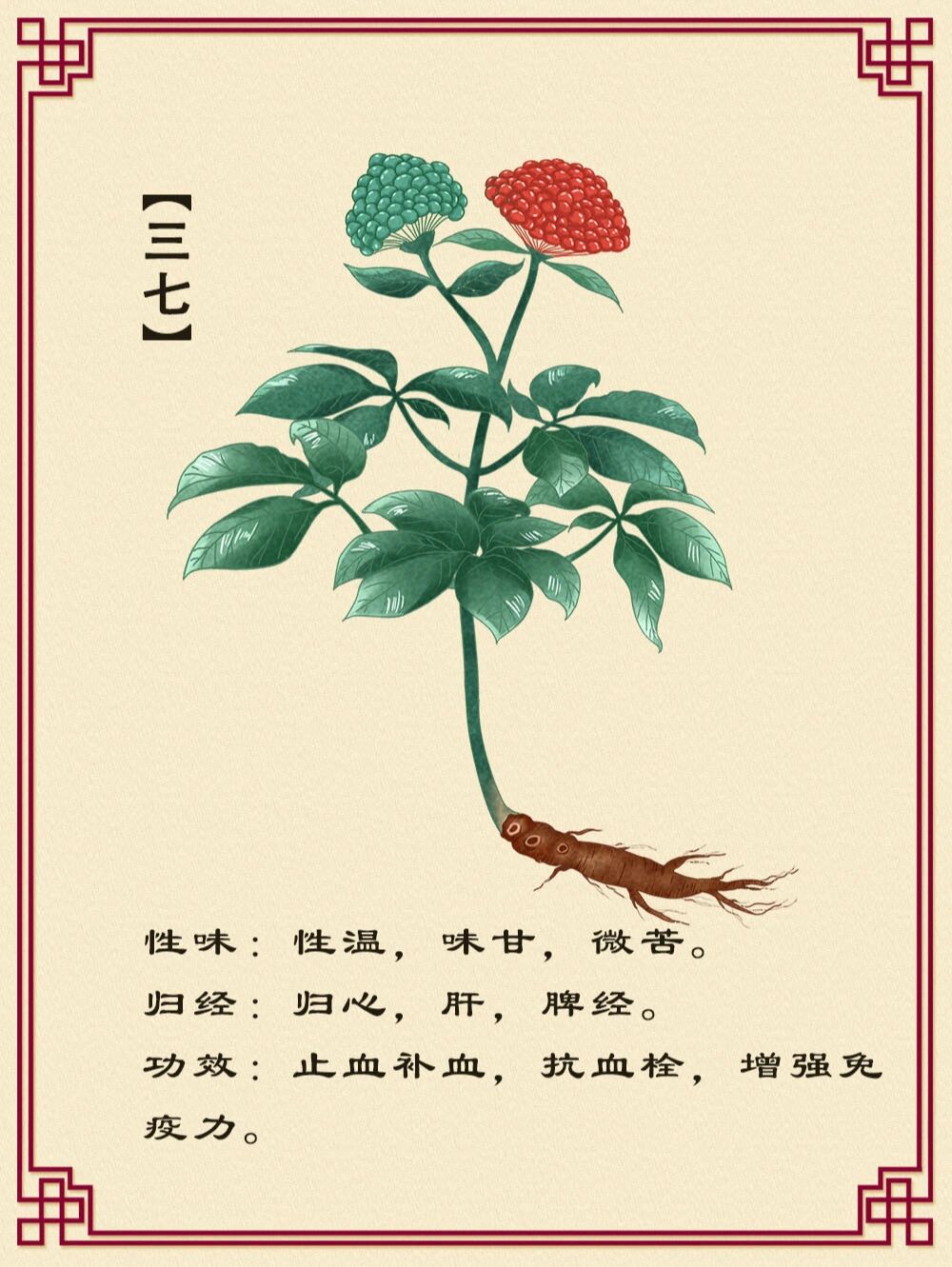 【归经:】归心,肝,脾经. 【功效:】 1.