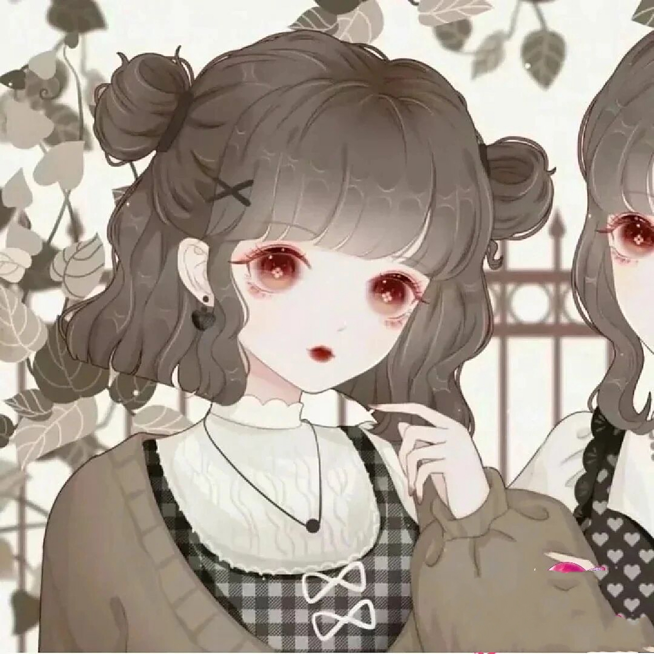 好看的闺蜜二人一左一右头像