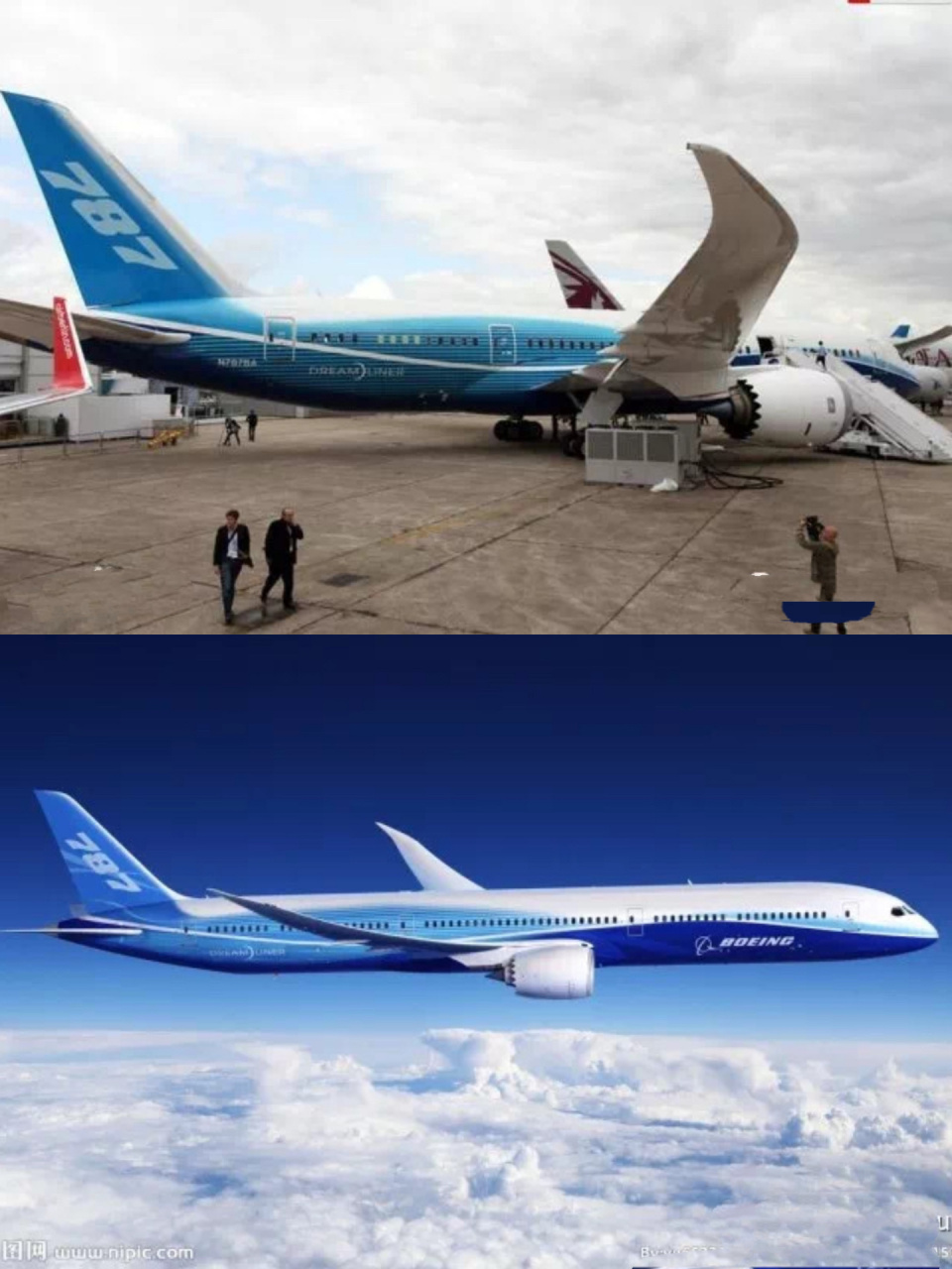 其中的梦幻来源于波音787飞机的正式名称boeing 787 dreamliner