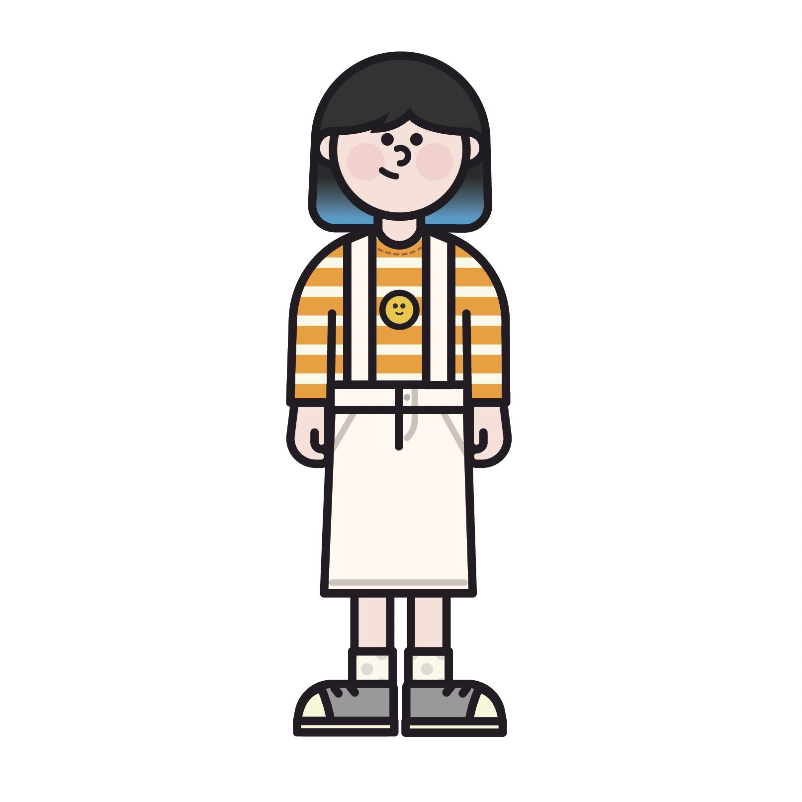 小人头像分享| 通勤穿什么之小人物04