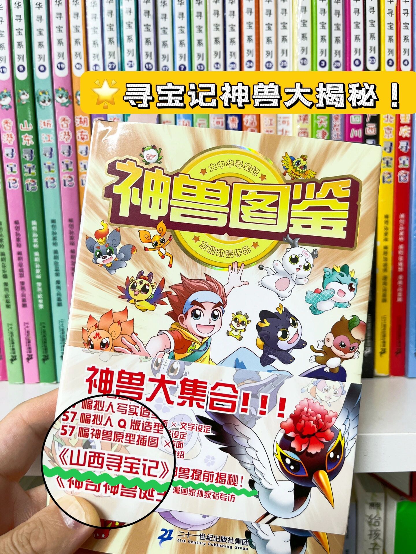 寻宝记里面总共有多少神兽呢