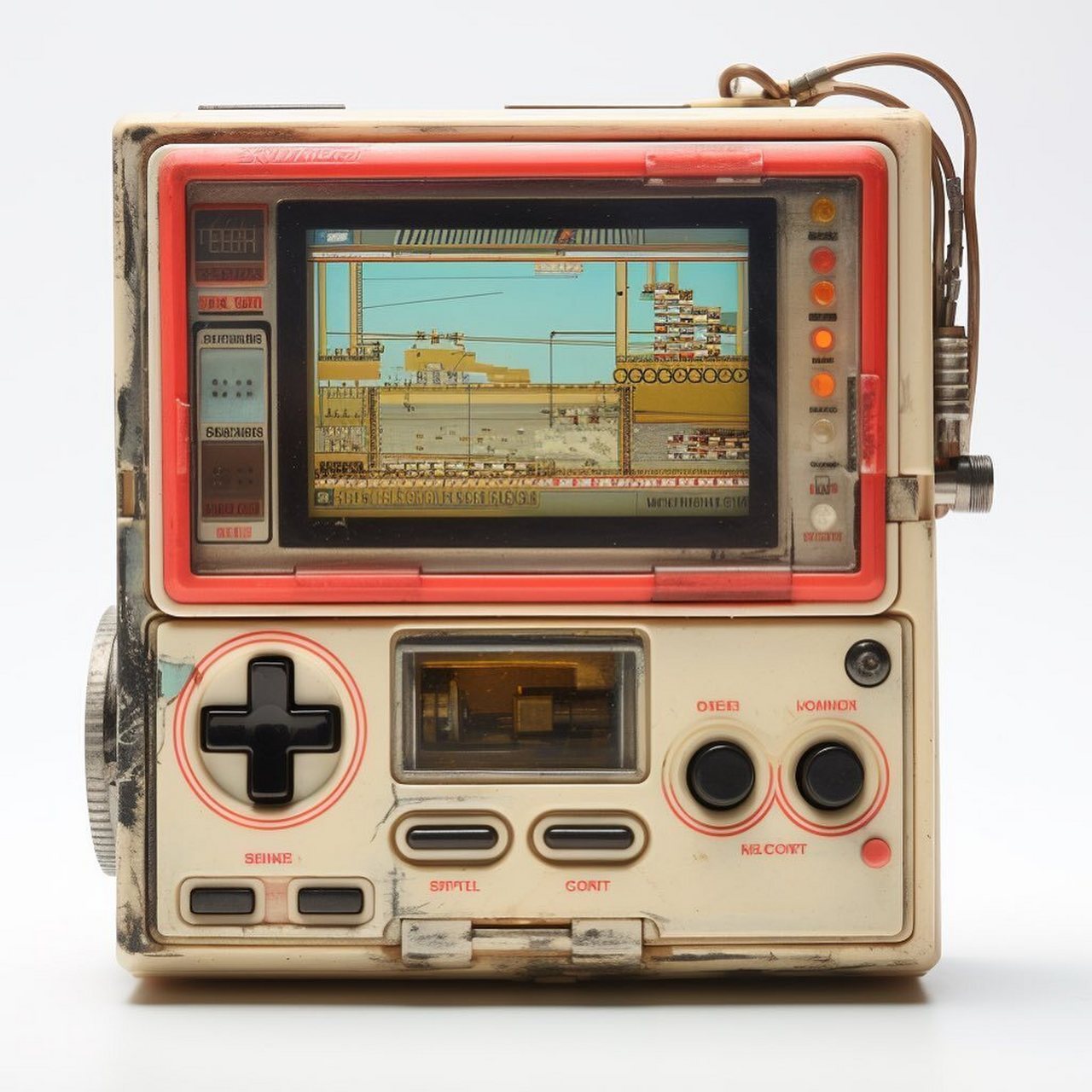 ai时代下的设计 | 复古游戏机 ai设计欣赏 #ai绘画#0202#复古