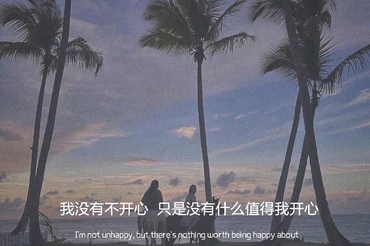 满眼失望的伤感文案 1.我没有不开心,只是没有什么值得我开心. 2.