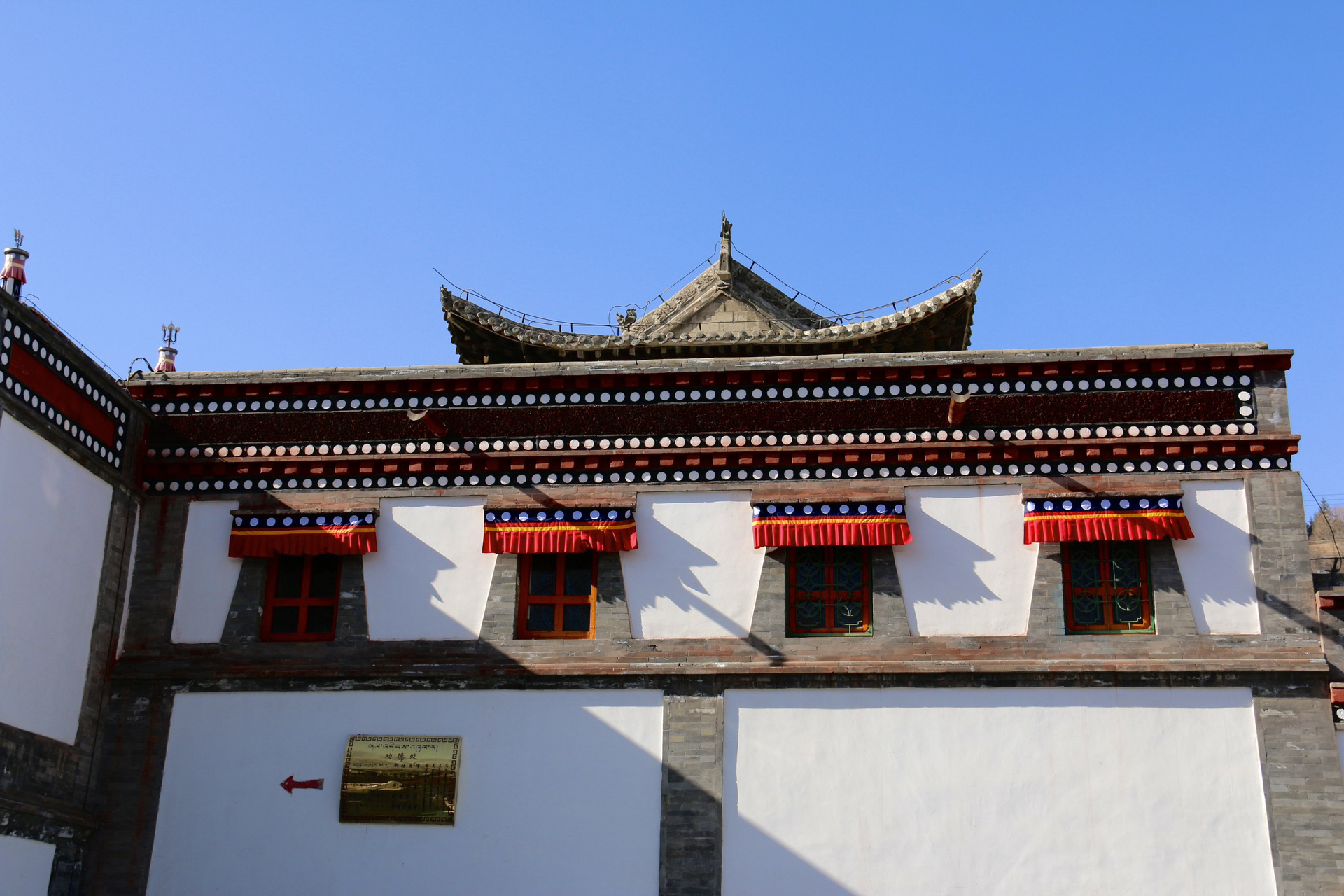 青海风光|塔尔寺     还愿随拍 冬天的青海也美的砝码9199