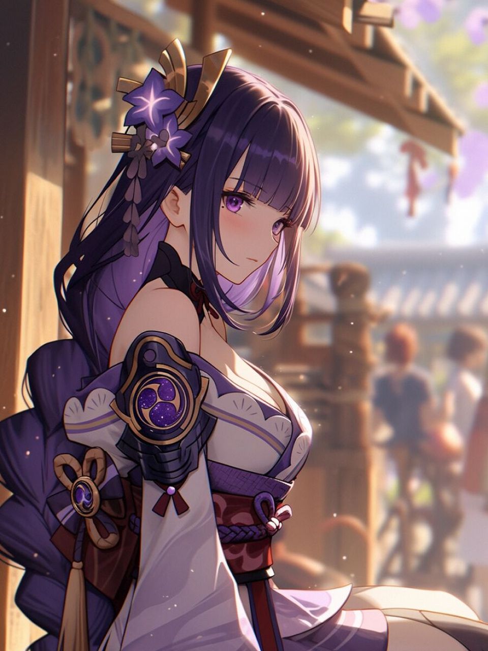 【原神壁纸】雷电将军丨一心净土 part 4 她是国家稻妻的统治者, 是