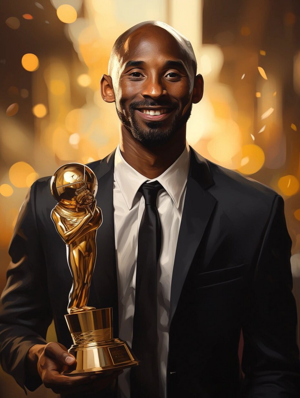 nba 科比|挑战极限,永不言败,成就传奇之路 #ai绘画 #壁纸# #每日壁纸